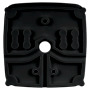 OEM CBOX-B52PRO-B Caja de conexiones para cámaras domo - Para cámaras domo - Apto para uso exterior - Instalación en techo o par (2)