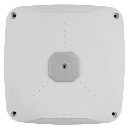 OEM CBOX-B52PROS Caja de conexiones - Para cámaras domo | 145(Al) x 145(An) x 50(Fo)mm - Doble sellado para exterior - Nivel de (5)