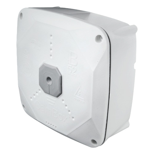 OEM CBOX-B52PROS Caja de conexiones - Para cámaras domo - Doble sellado para exterior - Nivel de agua para correcto posicionamie