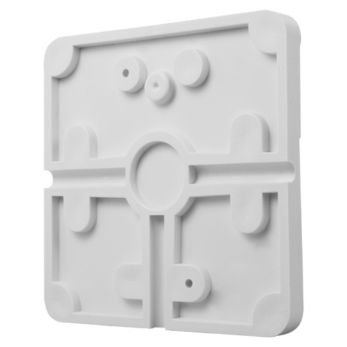 OEM CBOX-BC02-BASE Tapa de conexiones rígida para caja de soporte - Apto para uso exterior - Permite situar el paso interno de c