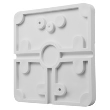 OEM CBOX-BC02-BASE Tapa de conexiones rígida para caja de soporte - Apto para uso exterior - Permite situar el paso interno de c