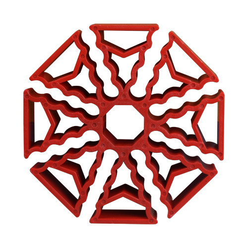 OEM CBOX-CABLE-COMB Organizador de cables - Diámetros permitidos 5~7.6 mm - Hasta 30 cables al mismo tiempo - Material flexible (3)