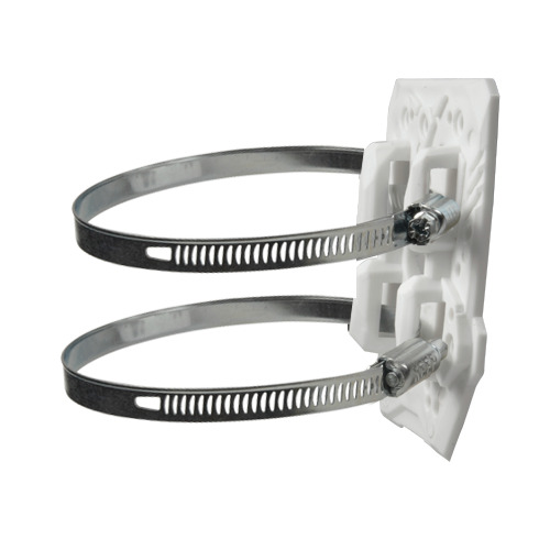 OEM CBOX-CMD-POLE Soporte de poste - Compatibilidad universal - Apto para uso en exterior - Pasador de cables (3)