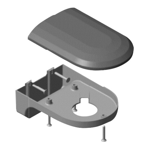 OEM CBOX-DM-115 Soporte de pared para cámara Domo - Color blanco - Fabricada en plástico - Apto para interior o exterior (1)