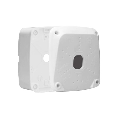 OEM CBOX-HQ128 Caja de conexiones inclinada 11 grados - Apta para uso exterior - Fabricada en plástico - Color blanco - 135 mm ( (5)