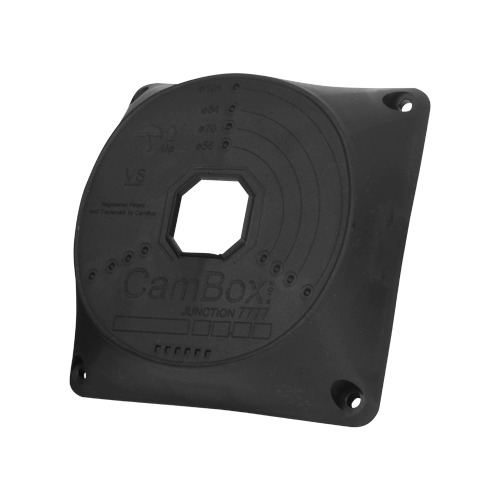 OEM CBOX-NX7-7777-B Caja de conexiones - Para cámaras domo - Apto para uso exterior - Instalación en techo o pared - Fabricado e (1)