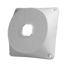 OEM CBOX-NX7-7777 Caja de conexiones  - Para cámaras domo - Apto para uso exterior - Instalación en techo o pared - Fabricado en