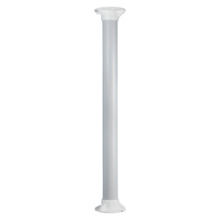 OEM CBOX-ST100 Soporte techo - Altura 100 cm x 10 (Ø) cm - Apto para uso en interior - Color blanco - Fabricado en plástico