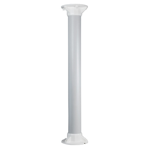 OEM CBOX-ST50 Soporte techo - Altura 50 cm - Apto para uso en interior y exterior - Color blanco - Fabricado en plástico