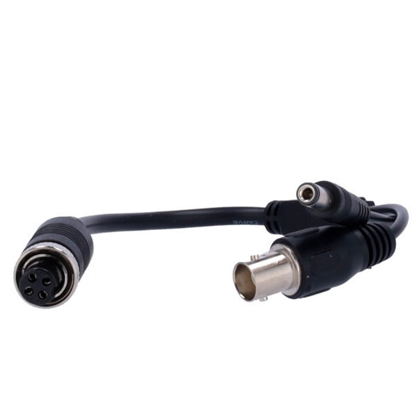 OEM CON-BNC-AVIATION Adaptador BNC - 250 mm de largo - Conector hembra aviación - 1 Conectore BNC hembra y 1 DC Macho - Adapta s