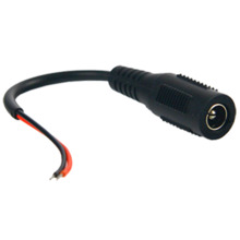 OEM CON-DCF Cable Rojo/Negro paralelo - 400 mm de largo - Terminales positivo/negativo - Conector hembra estándar - Terminales p