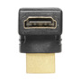 OEM CON-HDMI-L Adaptador HDMI - HDMI 1.3 - Acodado 90° - HDMI tipo A macho - HDMI tipo A hembra - Conectores anticorrosión (4)