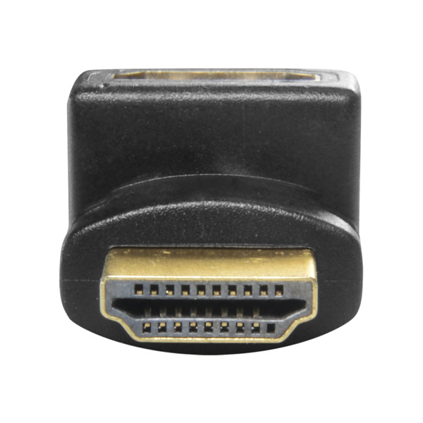 OEM CON-HDMI-L Adaptador HDMI - HDMI 1.3 - Acodado 90° - HDMI tipo A macho - HDMI tipo A hembra - Conectores anticorrosión (5)