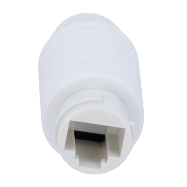 OEM CON-RJ45-S-W Conector  - Conector entrada RJ45  - Conector salida RJ45 - Compatible UTP  - IP68 - Color blanco (1)