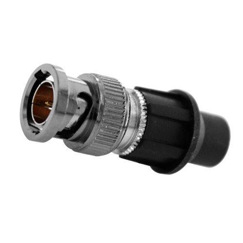OEM CON100-CAP Conector BNC macho - Simple - Rápido - Reutilizable - Reciclable - Compatibilidad universal con Microcoaxial y RG (5)