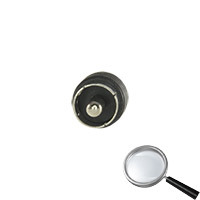 OEM CON245 Conector - RCA macho - RCA macho - 34 mm (Fo) - 9 mm (An) - 5 g (2)