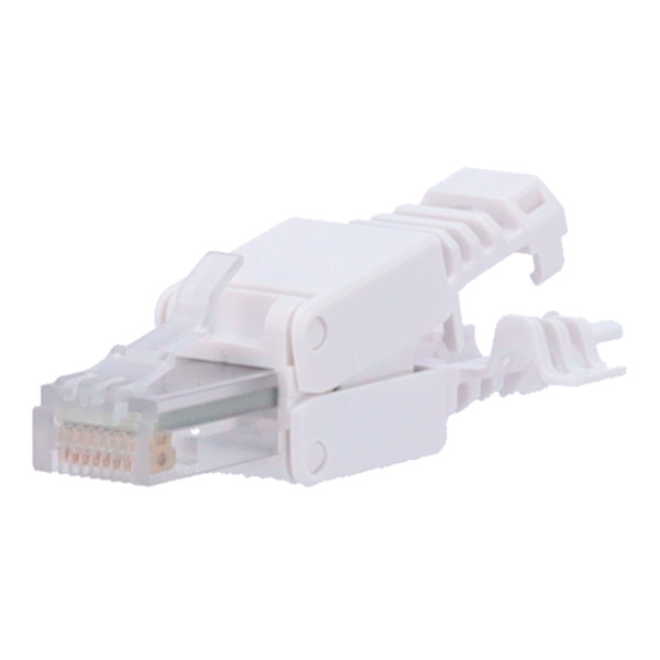 OEM CON300-CAT6A-TL Conector para cables UTP - Conector salida RJ45 - Compatible UTP categoría 6A - Fácil instalación sin necesi (1)