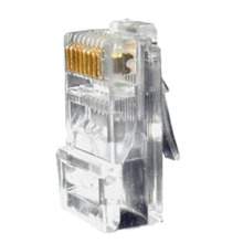 OEM CON300 Conector - RJ45 para crimpar - Compatible con cable UTP - 20 mm (Fo) - 10 mm (An) - 5 g