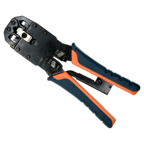 OEM CON300-CRIM Herramienta crimpadora - Modelo profesional de alta calidad - Conectores: RJ45, RJ11, RJ12 - Cable: UTP - Facil