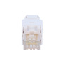 OEM CON300-TL Conector para cables UTP - Conector salida RJ45 - Compatible UTP categoría 5E - Fácil instalación sin necesidad de (8)