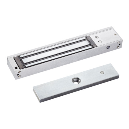 Comprar OEM CONAC-669N CONAC-669N Retenedor electromagnético de superficie para una puerta con LED y sensor de estado de puerta. Retención de 280 kg. Bloqueo de puertas con supervisión
