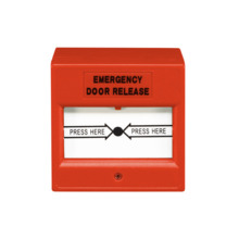 OEM CONAC-706 CONAC-706 Pulsador de desbloqueo NA/NC color rojo reiniciable adecuado para puertas de salida de emergencia.