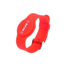OEM CONAC-842 CONAC-842 Pulsera de proximidad por radiofrecuencia. RFID EM pasivo. Frecuencia 125 KHz. Color rojo. Máxima seguri
