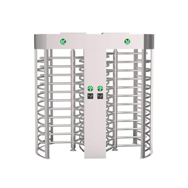 OEM CONAC-874 CONAC-874 Torniquete de altura completa semiautomático con barreras giratorias de 2 pasos. Acceso individual segur