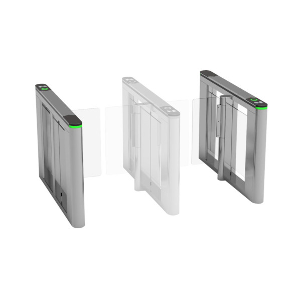 OEM CONAC-875 CONAC-875 Portillo lateral de cristal batiente para paso de 750 mm. Permite el paso continuo de hasta 40 personas