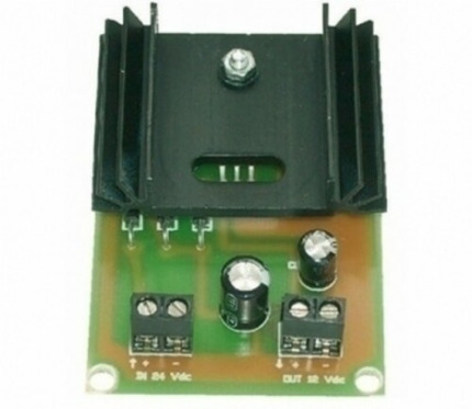 Comprar CONV 24-12 Módulo conversor de tensión de 24Vcc a 12Vcc.