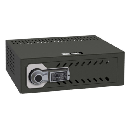 Comprar CSM-CVELEC-XL Caja fuerte para videograbador con cierre electrónico y retardo de apertura programable. Medidas máx grabador: 209(H) x 529(W) x 600(D) mm. Peso 27 Kg