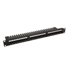 OEM CSM-RP-U24V6 Marco patch panel RAP/RJ45 de 24 puertos UTP Cat6e para Rack.