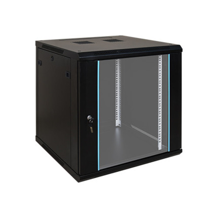 Comprar CSM-RWA-1266 Armario RACK colgante, listo para montar. Formato 19" a 12U de 600x600mm.2 llaves seguridad (inc). 28Kg (Max 70Kg carga). Accesorio no incl. IP20