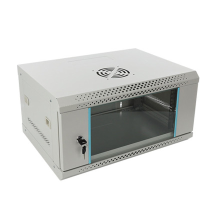 Comprar CSM-RWA-454-GRIS Armario RACK colgante, listo para montar. Formato 19" a 4U de 600x450mm.1 llave de seguridad (inc). 12Kg (Max 50Kg carga). Accesorios no incl. IP20