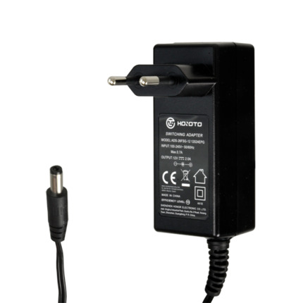 Comprar OEM DC12V2A Fuente de alimentación - Salida DC 12 V 2 A - 1 salida - Jack estandar - Estabilizado - Longitud de cable 1.5m
