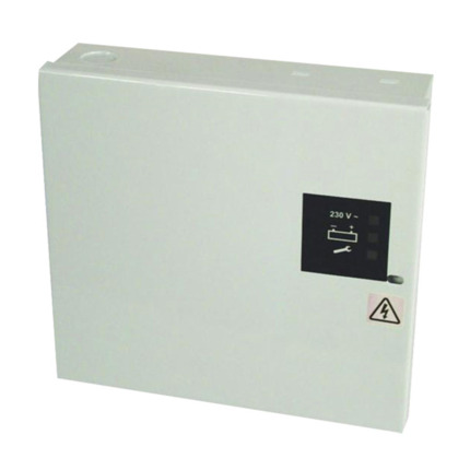 Comprar OEM DEM-1079 DEM-1079 Fuente de alimentación conmutada de 12V, 1,5A. Espacio para una batería de respaldo de 18Ah. Protección de sobrecarga. Salidas de fallo de alimentación y fallo general. Tamper frontal. Grado 2.