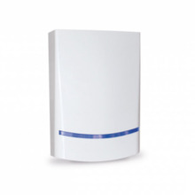 OEM DEM-1088 BLADE 01 Sirena exterior auto-alimentada/auxiliar con lanzadestellos azul. Carcasa de policarbonato resistente al U