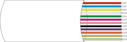 Comprar OEM DEM-121 DEM-121 Rollo 100 mts. de cable con funda de 12 x 0,18