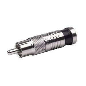 OEM DEM-1315 DEM-1315 Conector RCA macho por compresión. Para uso con cable RG6. Impermeable.