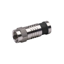 OEM DEM-1316 DEM-1316 Conector tipo F macho por compresión. Para uso con cable RG6. Impermeable.