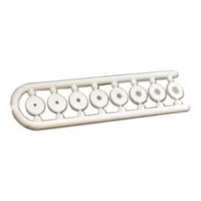 OEM DEM-1356 DEM-1356 Kit de 8 puntos diferentes diámetros ABS color blanco. Paquete de 5 unidades
