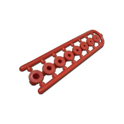 OEM DEM-1365 DEM-1365 Kit de 8 puntos diferentes diámetros ABS color rojo. Paquete de 5 unidades