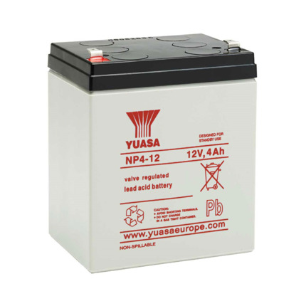 Comprar OEM DEM-2498 DEM-2498 Batería Yuasa de 12V /4 Ah. Batería de propósito general. Rejillas de plomo calcio. Construida en fibra de vidrio sin pérdidas de ácido.