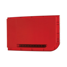 OEM DEM-826 DEM-826 Sirena de incendio roja con flash rojo para exterior. Solución versátil. Sirena de alta calidad y fiabilidad