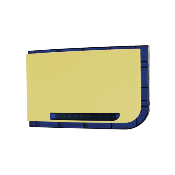 OEM DEM-830 DEM-830 Sirena de exterior amarilla con flash azul. Solución versátil. Sirena de alta calidad y fiabilidad. Incorpor