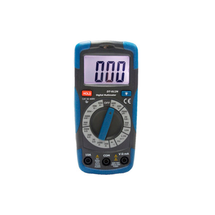 Comprar OEM DEM-915 DEM-915 Téster de voltaje. Permite medir la tensión CC/CA, intensidad CC, resistencia, diodo y transistor. Avisador acústico de continuidad. Pantalla LCD de 4 dígitos. Luz de fondo. Retención de medidas. Selector rotatorio de funcione