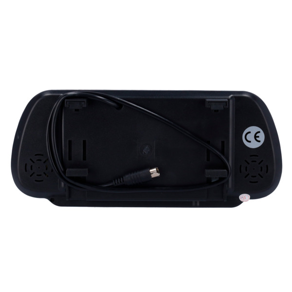 OEM DISPLAY7-MIRROR Monitor con formato retrovisor - Streamax compatible - Señal de video compuesto - 2 canales de video (5)