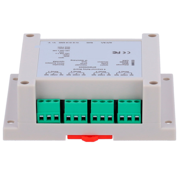 OEM DT-R004 Módulo de adquisición y control de datos - 4 entradas digitales / 4 salidas de relé (NA/NC) - Protocolos: Modbus/TCP (5)