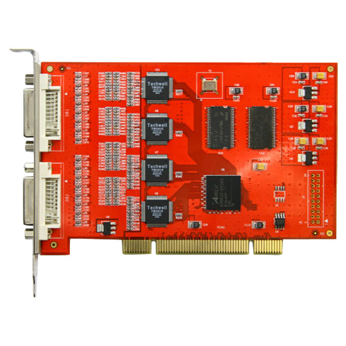 OEM DVR161PCIO1 Tarjeta capturadora de vídeo digital - 16 entradas de video y 16 de audio - Compresión H.264 mejorada - 400 FPS