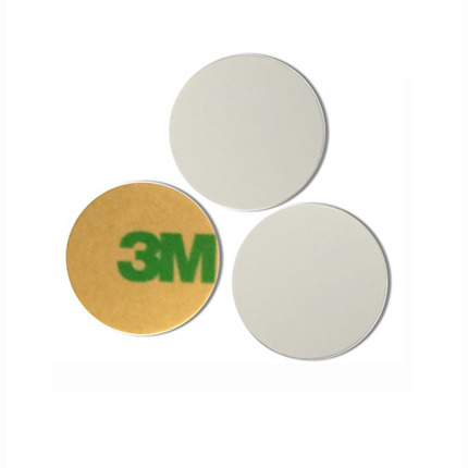 Comprar EAR20-S50 Tag adhesivo Mifare 13,56 MHz redondo de 20 mm de diámetro con adheviso 3M por una cara.